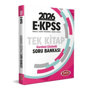 2026 EKPSS Tek Kitap Soru Bankası Karekod Çözümlü Data Yayınları