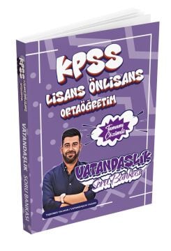 Dizgi Kitap 2026 KPSS Vatandaşlık Tamamı Çözümlü Soru Bankası Taşkıner Yalman