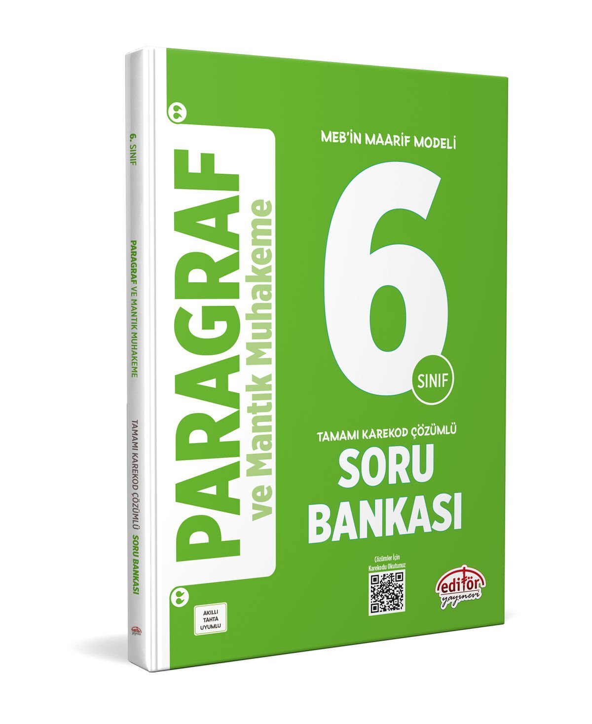 6. Sınıf Paragraf ve Mantık Muhakeme Soru Bankası Editör Yayınları