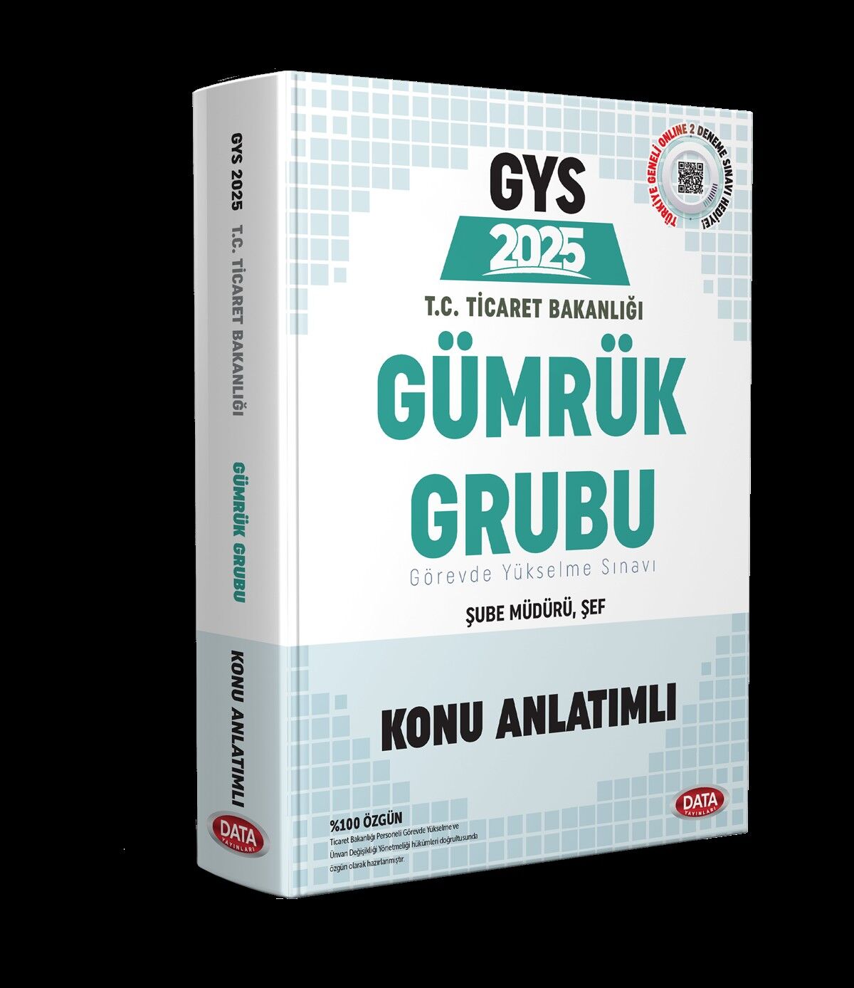 GYS Ticaret Bakanlığı GYS Gümrük Gümrük Grubu Konu Anlatımlı Data Yayınları