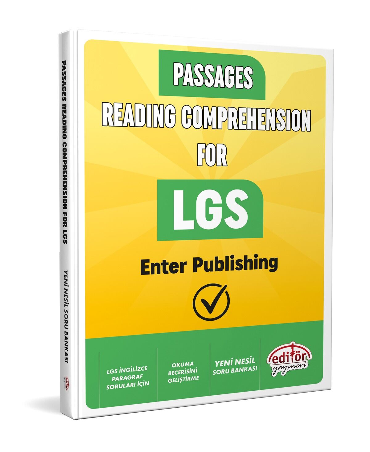 Passages Reading Comprehension For Lgs Editör Yayınları