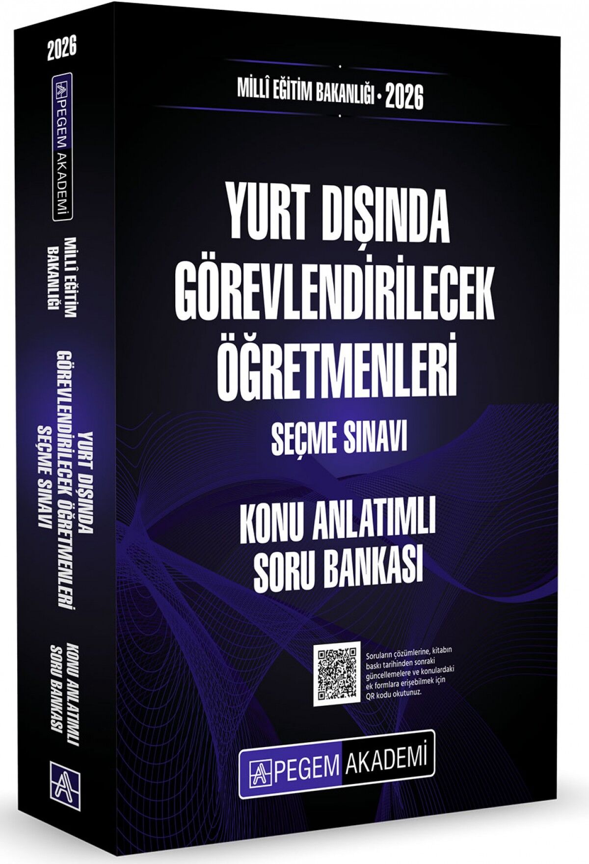 2026 MEB Yurt Dışında Görevlendirilecek Öğretmenleri Seçme Sınavı Konu Anlatımlı Soru Bankası Pegem Yayınları