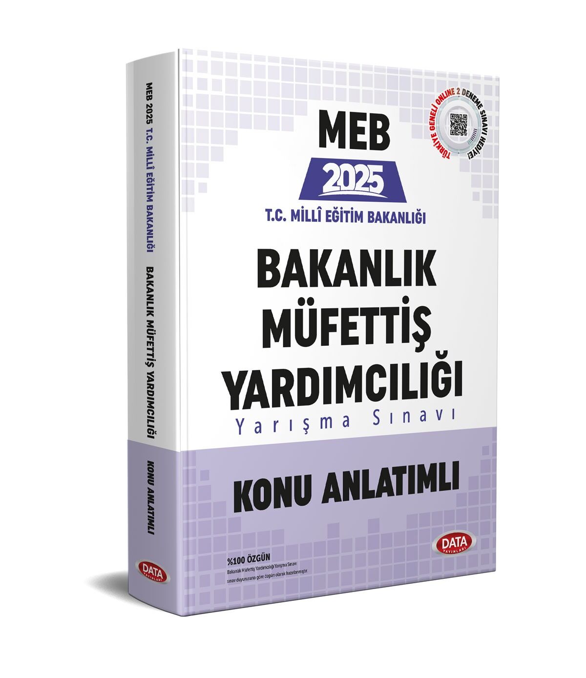 MEB Bakanlık Müfettiş Yardımcılığı Konu Anlatımlı Data Yayınları