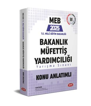 MEB Bakanlık Müfettiş Yardımcılığı Konu Anlatımlı Data Yayınları