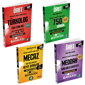 2025 Meb Ags ÖABT Edebiyat Tüm Dersler Soru Bankası 4'lü Set  İshak Atak Atak Yayınları