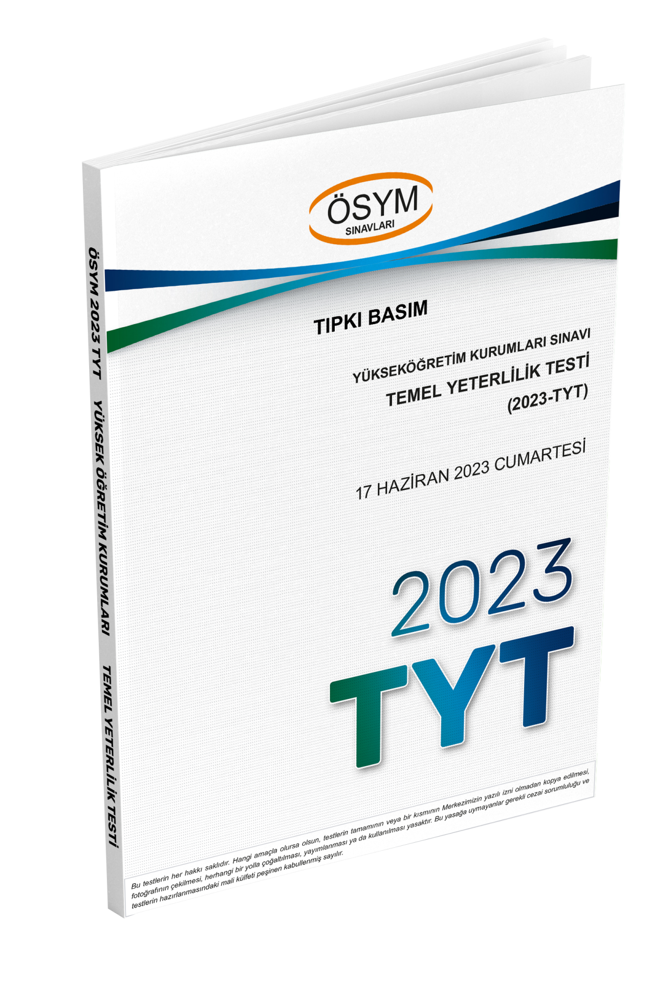 Dizgi Kitap TYT 2023 Çıkmış Sorular Tıpkı Basım