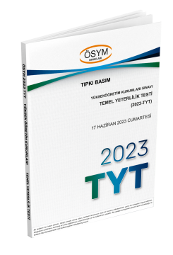 Dizgi Kitap TYT 2023 Çıkmış Sorular Tıpkı Basım