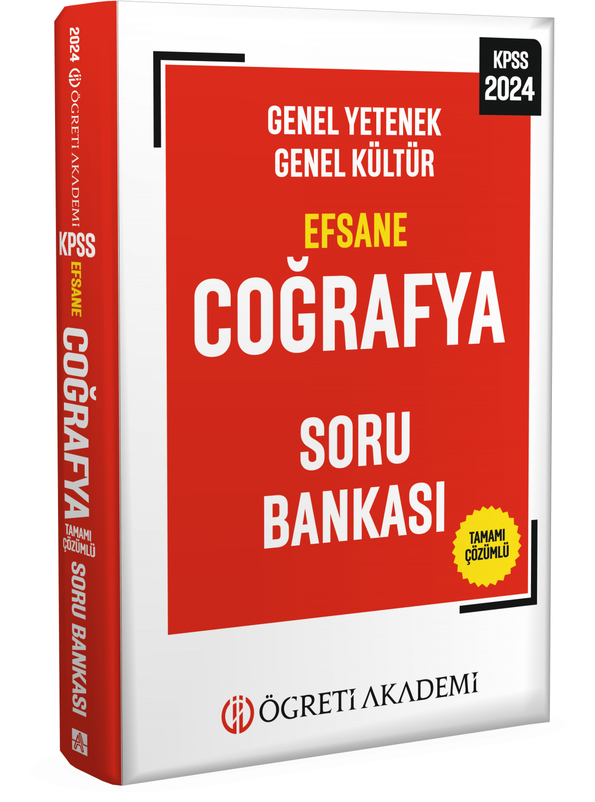 2024 KPSS Genel Yetenek Genel Kültür Efsane Coğrafya Soru Bankası