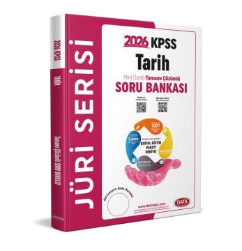 2026 KPSS Jüri Serisi Tarih Mini Özetli Tamamı Çözümlü Soru Bankası + Dijital Eğitim Platformu Data Yayınları