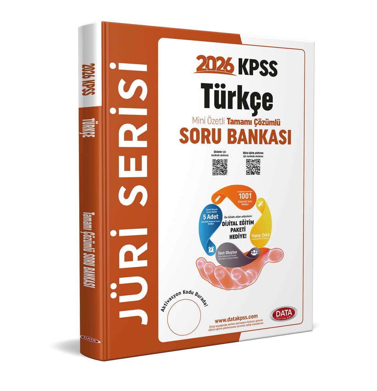 2026 KPSS Jüri Serisi Mini Özetli Türkçe Tamamı Çözümlü Soru Bankası + Dijital Eğitim Platformu Data Yayınları