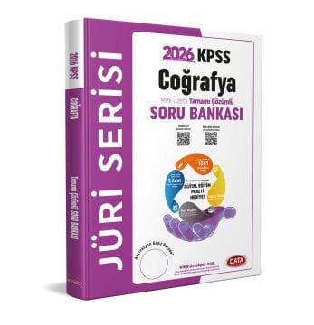 2026 KPSS Jüri Serisi KPSS Coğrafya Mini Özetli Tamamı Çözümlü Soru Bankası + Dijital Eğitim Data Yayınları