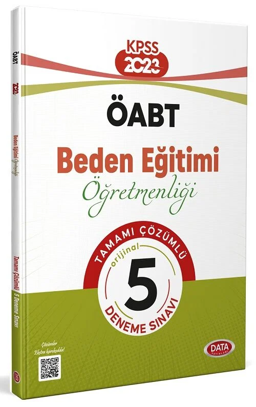 Data 2023 ÖABT Beden Eğitimi Öğretmenliği 5 Deneme Çözümlü Data Yayınları