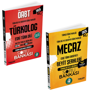 2025 Meb Ags ÖABT Eski Türk Dili ve Edebiyatı Tamamı Çözümlü Soru Bankası Seti İshak Atak Atak Yayınları