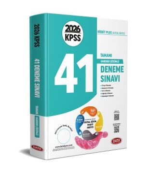 2026 Kpss Genel Yetenek – Genel Kültür 41 Deneme Sınavı (Karekod Çözümlü)
