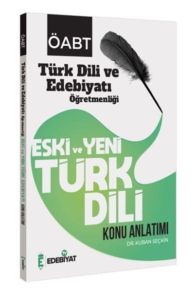 Edebiyat TV ÖABT Türk Dili ve Edebiyatı Eski ve Yeni Türk Dili Konu Anlatımı -  Kuban Seçkin Edebiyat TV Yayınları