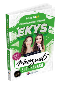 Dizgi Kitap Eğitimci İkizler 2025 Meb Ekys Mevzuat Soru Bankası