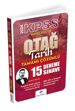 Dizgi Kitap Otağ Kpss Tarih 15 Tamamı Çözümlü Deneme Sınavı 2024