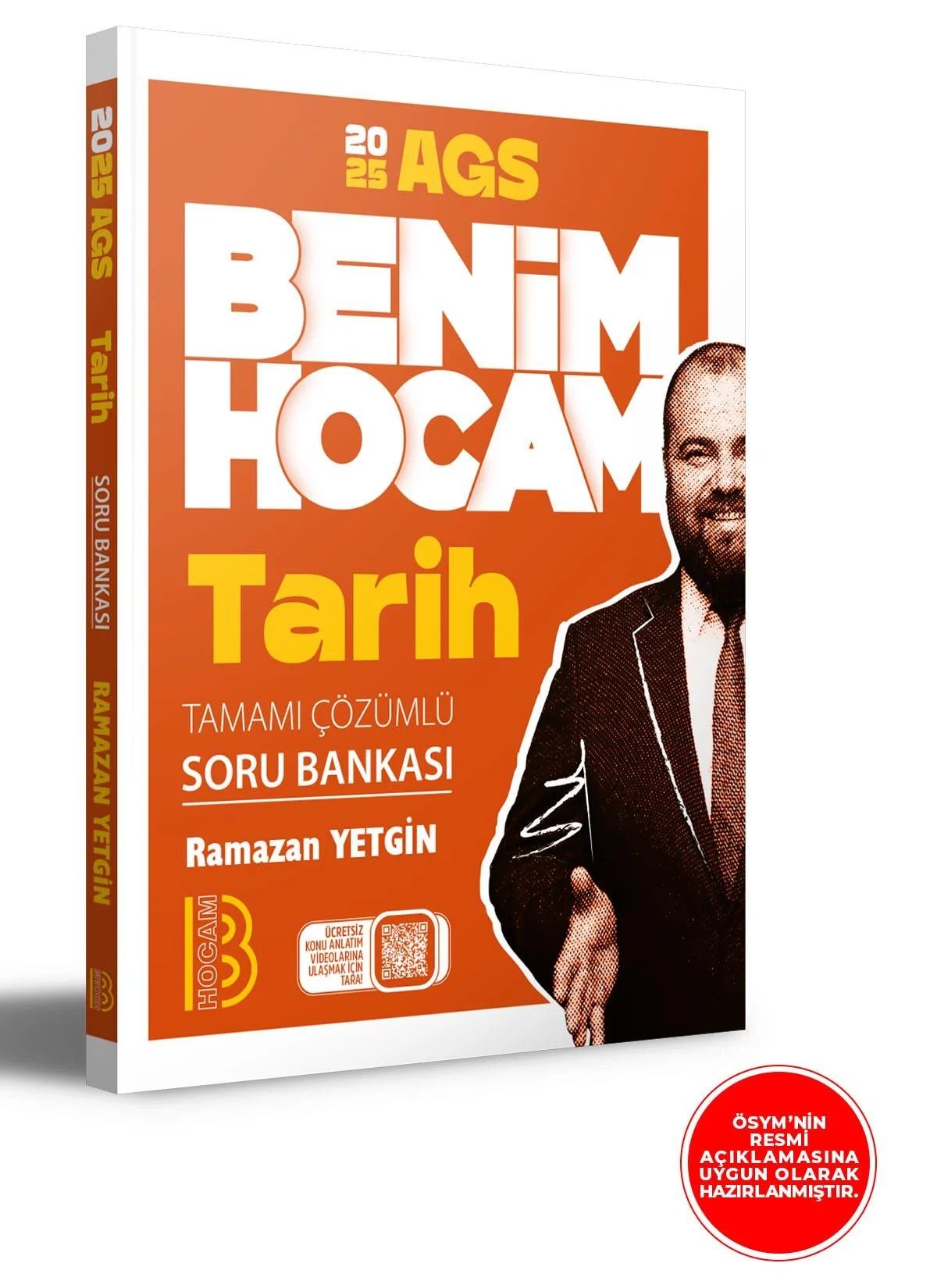 2025 AGS Tarih Tamamı Çözümlü Soru Bankası Benim Hocam Yayınları
