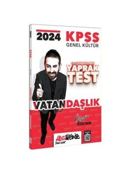 2024 KPSS GK Vatandaşlık Yaprak Test