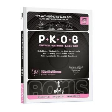Barış Yayınları Permütasyon Kombinasyon Olasılık Binom Matematik Fasikülleri