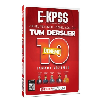 EKPSS 10 Deneme Çözümlü İndeks Akademi Yayıncılık