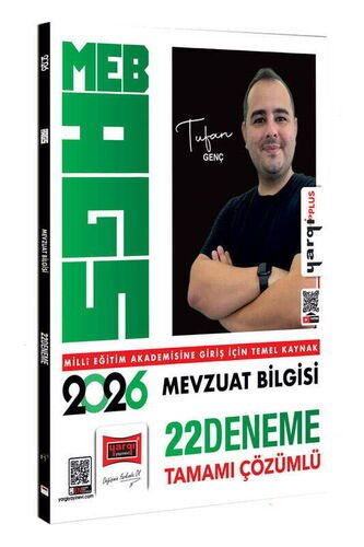 2026 MEB-AGS Mevzuat Bilgisi Tamamı Çözümlü 22 Deneme (Tufan Genç) Yargı Yayınları