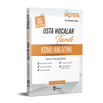 USTA HOCALAR KPSS TARİH KONU ANLATIM 2023
