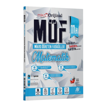 Orijinal Yayınları Mikro 11. Sınıf Matematik MÖF Mikro Öğreten Fasikül Set