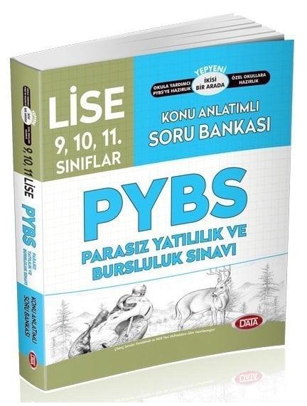 PYBS Lise 9, 10, 11. Sınıflar Konu Anlatımlı Soru Bankası Data Yayınları