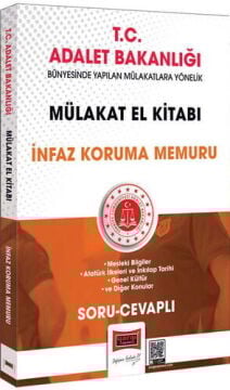 T.C. Adalet Bakanlığı İnfaz Koruma Memuru Mülakat El Kitabı (Soru-Cevaplı) Yargı Yayınları