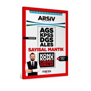 Marka Yayınları KPSS DGS ALES AGS Sayısal Mantık Yektugmat Konu Konu Çıkmış Sorular Yasin Kara