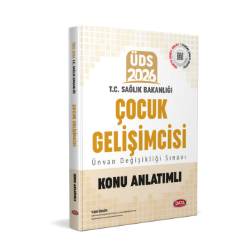 Data Yayınları ÜDS T.C. Sağlık Bakanlığı Çocuk Gelişimcisi Konu Anlatımlı