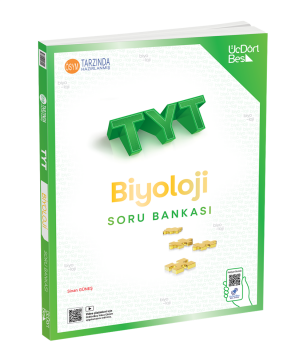 Üç Dört Beş Yayınları TYT Biyoloji Soru Bankası