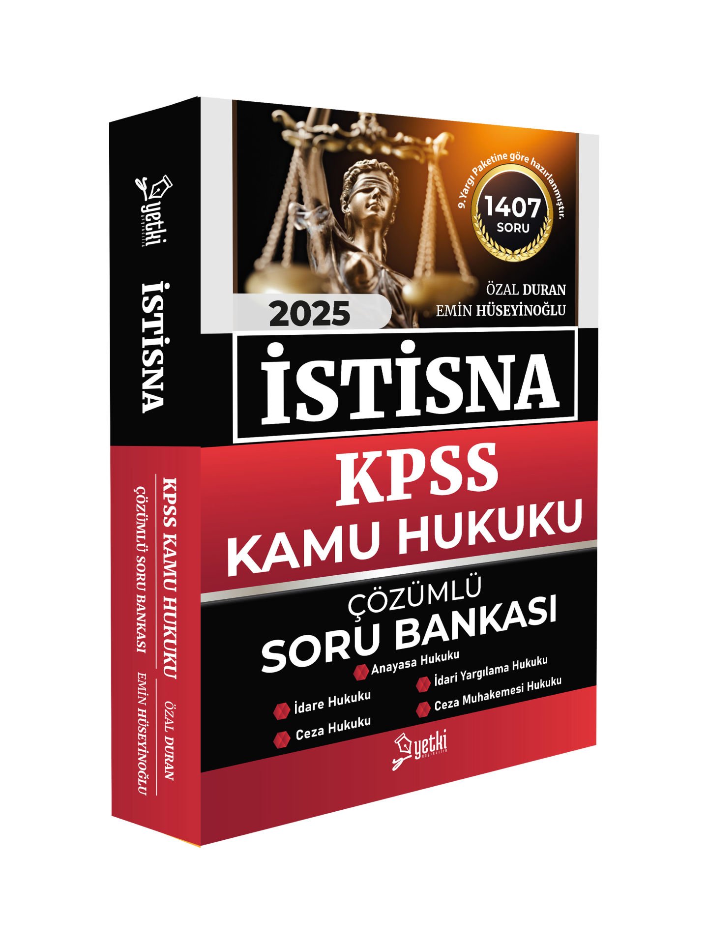 2025 Yetki İstisna Kamu Hukuku Kpss Çözümlü Soru Bankası Yetki Yayınları