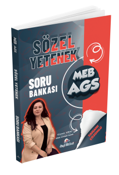 Dizgi Kitap 2026 MEB-AGS Sözel Yetenek Tamamı Çözümlü Soru Bankası Gizem Ural