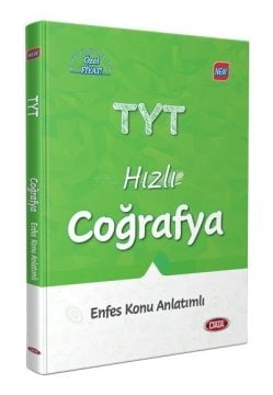 Data Yayınları TYT Hızlı Coğrafya Enfes Konu Anlatımlı