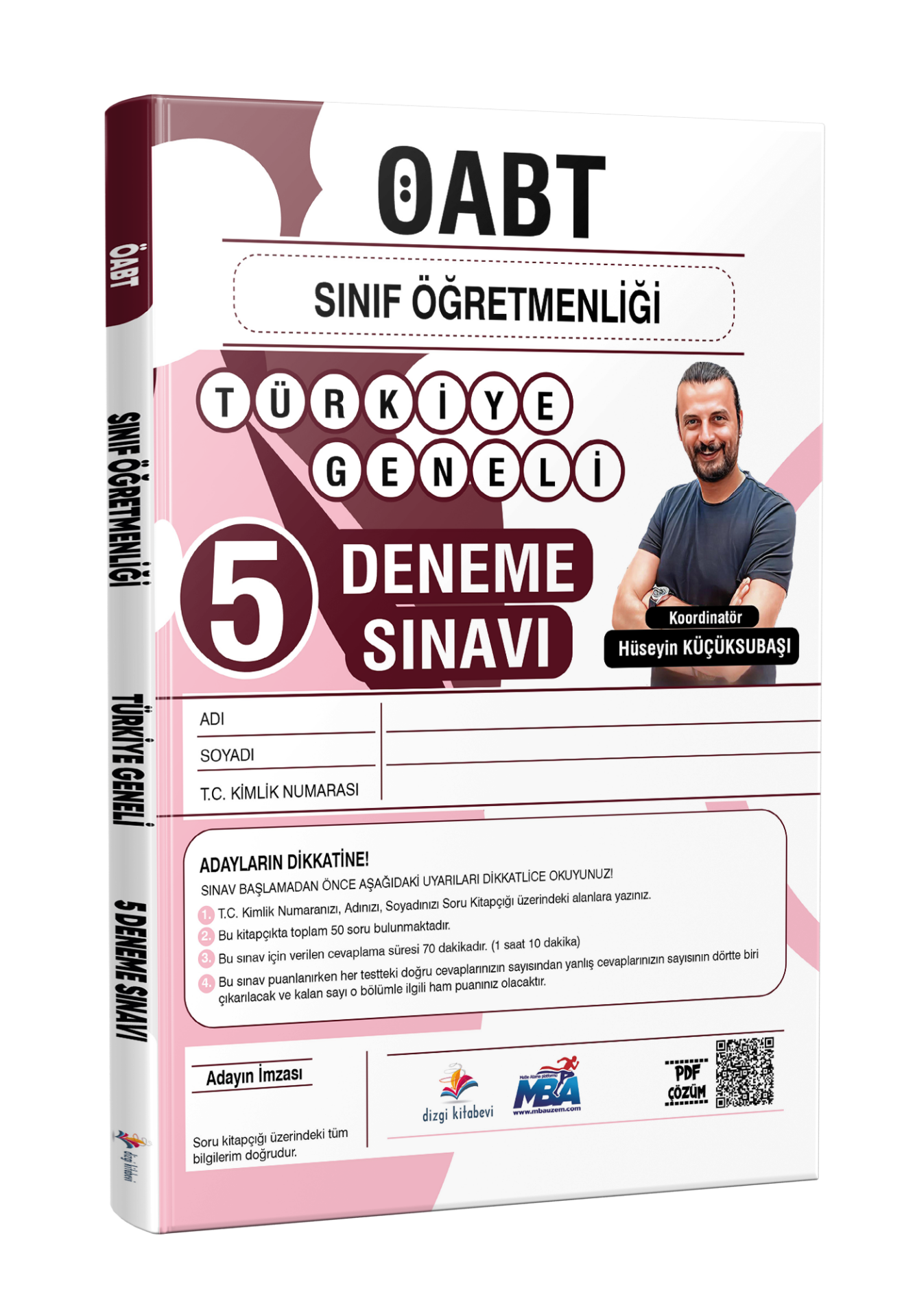 Dizgi Kitap 2026 Meb Ags ÖABT Sınıf Öğretmenliği Türkiye Geneli Tamamı PDF Çözümlü Fasiküller Halinde 5 Deneme Sınavı Hüseyin Küçüksubaşı