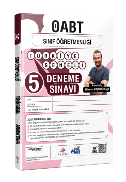 Dizgi Kitap 2026 Meb Ags ÖABT Sınıf Öğretmenliği Türkiye Geneli Tamamı PDF Çözümlü Fasiküller Halinde 5 Deneme Sınavı Hüseyin Küçüksubaşı