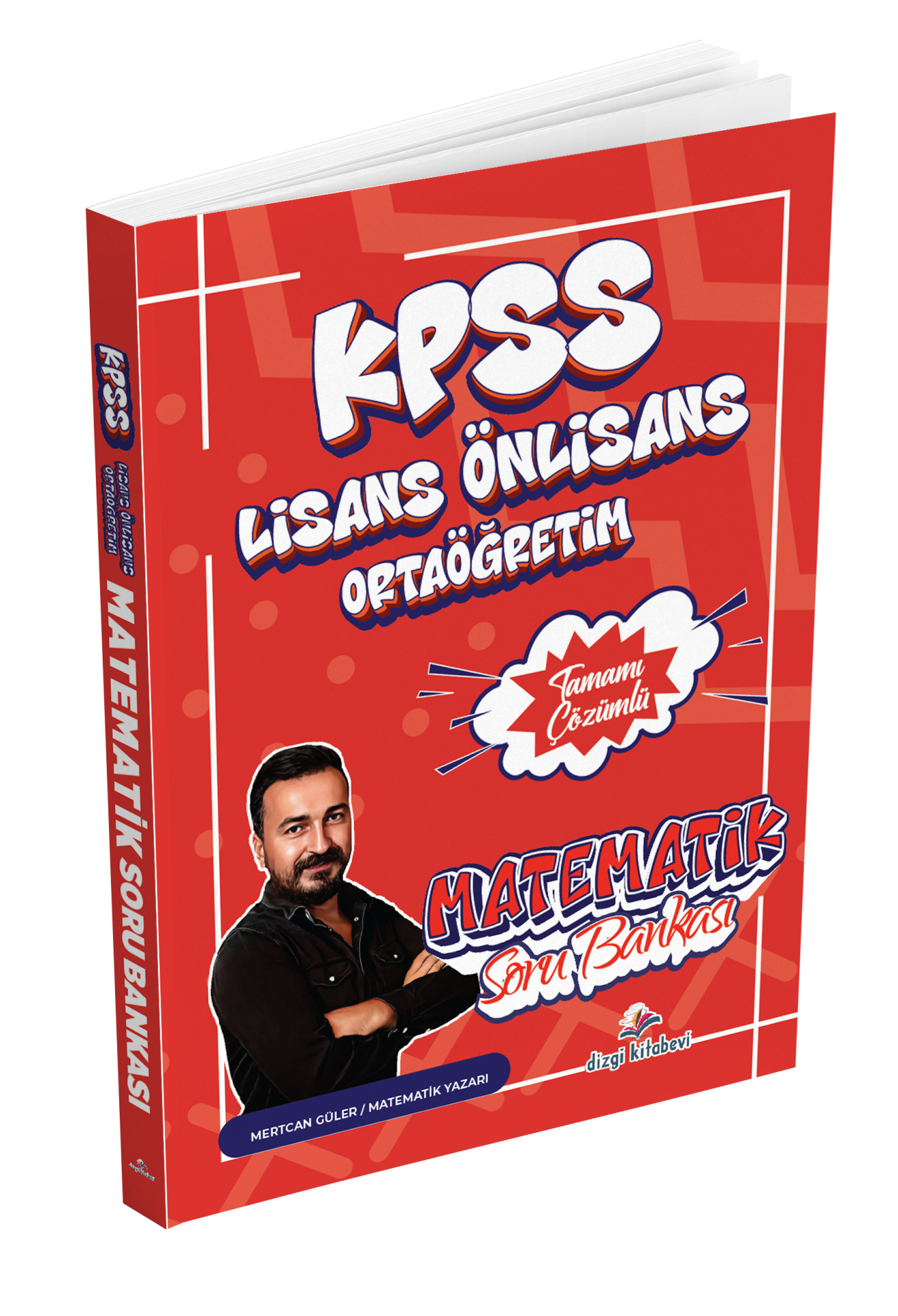 Dizgi Kitap 2026 KPSS Matematik Tamamı Çözümlü Soru Bankası Mertcan Güler