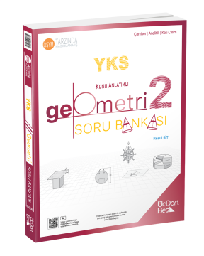Üç Dört Beş Yayınları 2027 TYT AYT Geometri-2 Konu Anlatımlı Soru Bankası