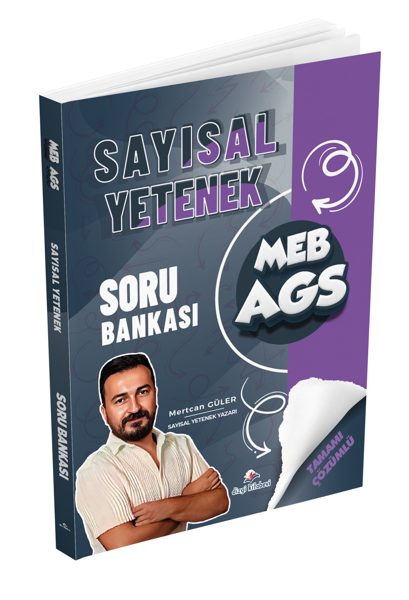 Dizgi Kitap 2026 MEB AGS Sayısal Yetenek Tamamı Çözümlü Soru Bankası Mertcan Güler