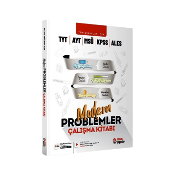 Metin Yayınları TYT AYT MSÜ KPSS ALES Problemler Çalışma Kitabı