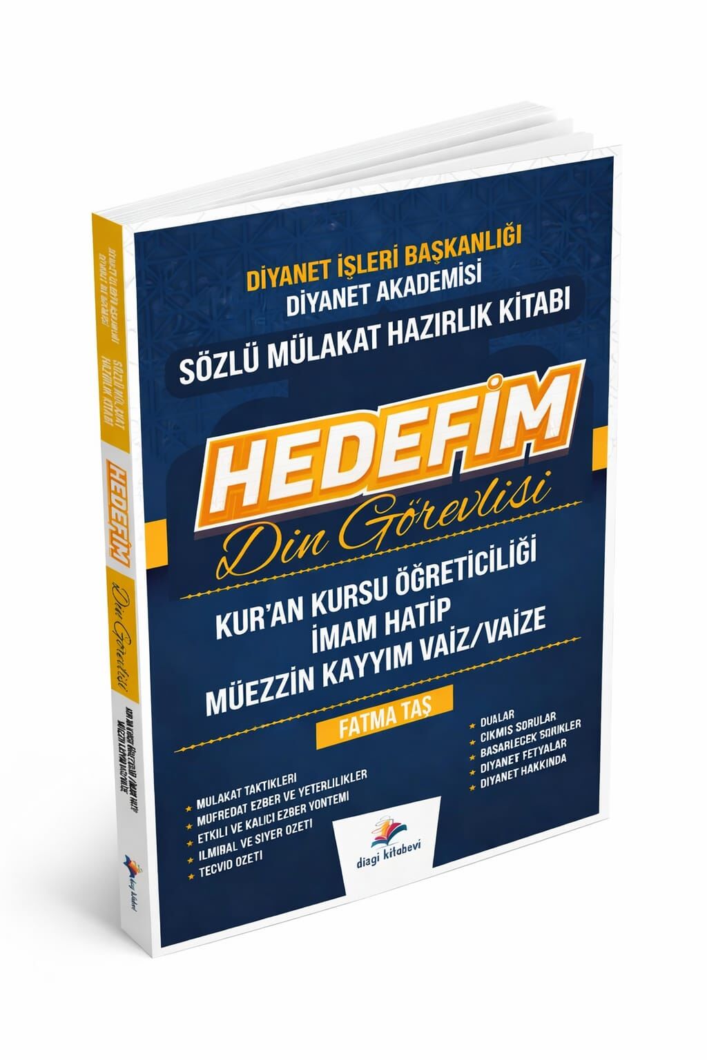 Dizgi Kitap 2026 Hedefim Din Görevlisi Sözlü Mülakat Hazırlık Kitabı