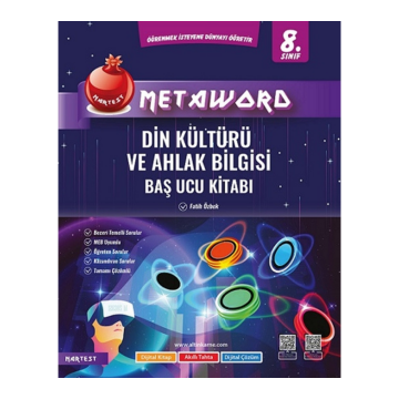 Nartest Yayınları 8. Sınıf Metaword Din Kültürü ve Ahlak Bilgisi