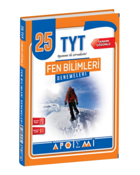 Apotemi Yayınları TYT Fen Bilimleri 25 Deneme