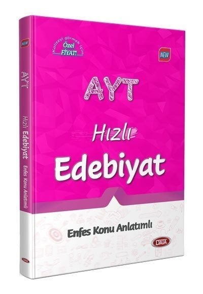 AYT Hızlı Edebiyat Enfes Konu Anlatımlı Data Yayınları