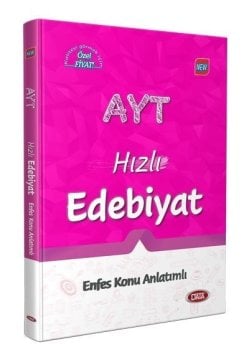 Data Yayınları AYT Hızlı Edebiyat Enfes Konu Anlatımlı
