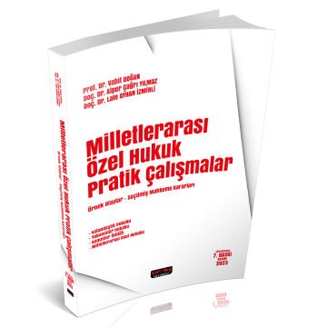 Savaş Yayınları Milletlerarası Özel Hukuk Pratik Çalışmalar