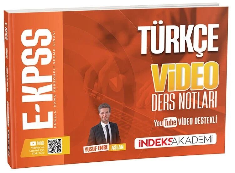 2026 EKPSS Türkçe Video Ders Notları - Yusuf Emre Aslan İndeks Akademi Yayıncılık