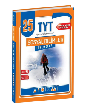 Apotemi Yayınları TYT Sosyal Bilimler 25 li Deneme